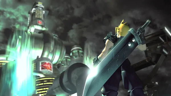Key art from the original Final Fantasy VII.
